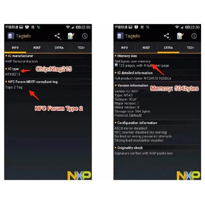 شاشة عرض جدول NFC لمراجعات Google 