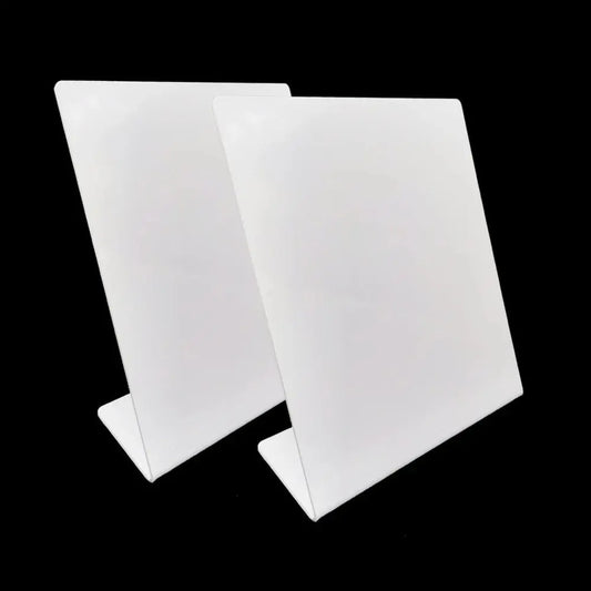 NFC-Tischdisplayständer mit klarer Sicht auf das Display
