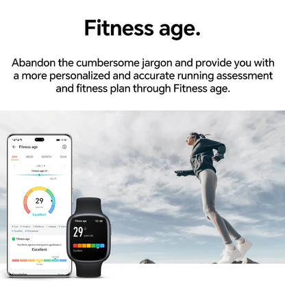 HONOR Watch 4 Smartwatch – 1,75" AMOLED, GPS, Herzfrequenz & SpO₂, Bluetooth 5.2, 5ATM wasserdicht, bis zu 14 Tage Akku