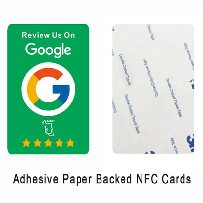 Ermöglichen Sie Kundenfeedback in Echtzeit mit NFC-fähigen Google-Bewertungskarten
