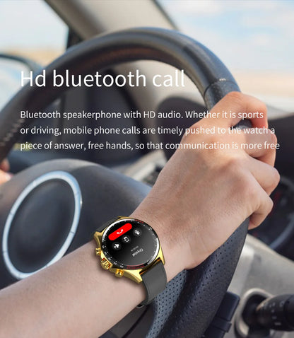 LIGE Outdoor Smartwatch 2025 – Wasserdicht, GPS, Höhenmesser, Kompass, NFC & 410 mAh Akku für Männer