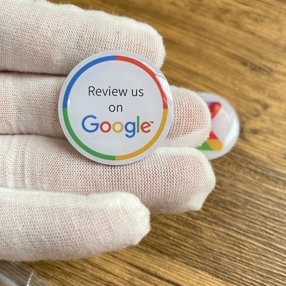 NFC Epoxid Telefonaufkleber 30mm – Google Review & Social Media Boost