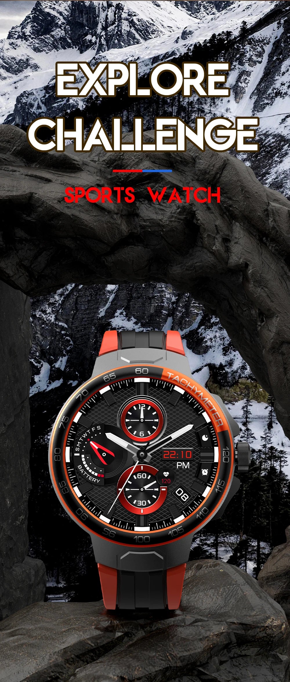 LIGE Smartwatch Männer 2024 – NFC, Fitness & Sport, Bluetooth-Anruf, Musik, Wasserdicht | Taggytech