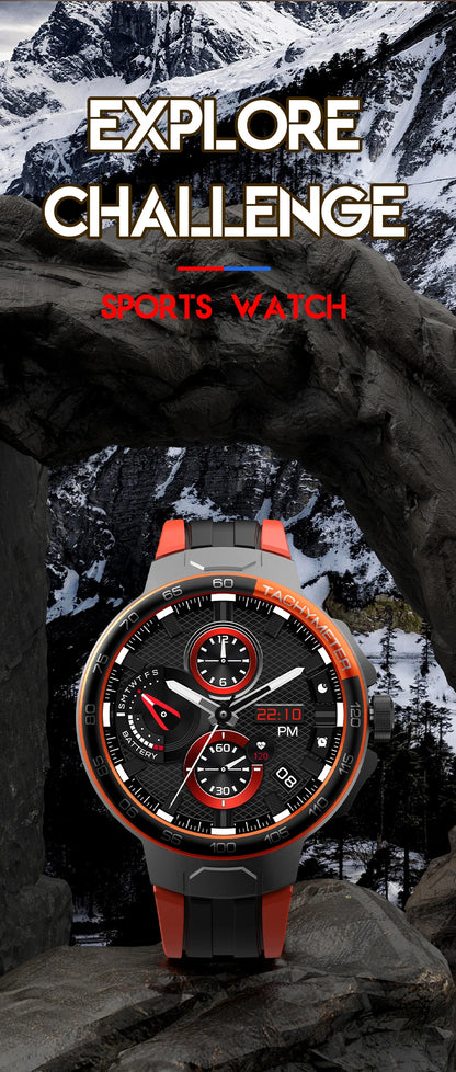 LIGE Smartwatch Männer 2024 – NFC, Fitness & Sport, Bluetooth-Anruf, Musik, Wasserdicht | Taggytech