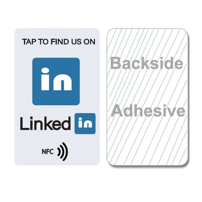 Bewertungen auf LinkedIn mit NFC Karten schnell einholen
