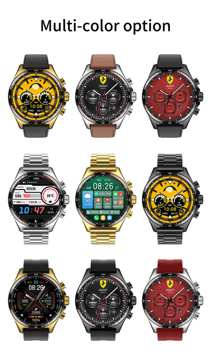 LIGE Outdoor Smartwatch 2025 – Wasserdicht, GPS, Höhenmesser, Kompass, NFC & 410 mAh Akku für Männer