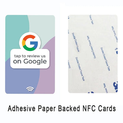 Erhalten Sie Google-Bewertungen in Echtzeit mit NFC Google Bewertungskarten
