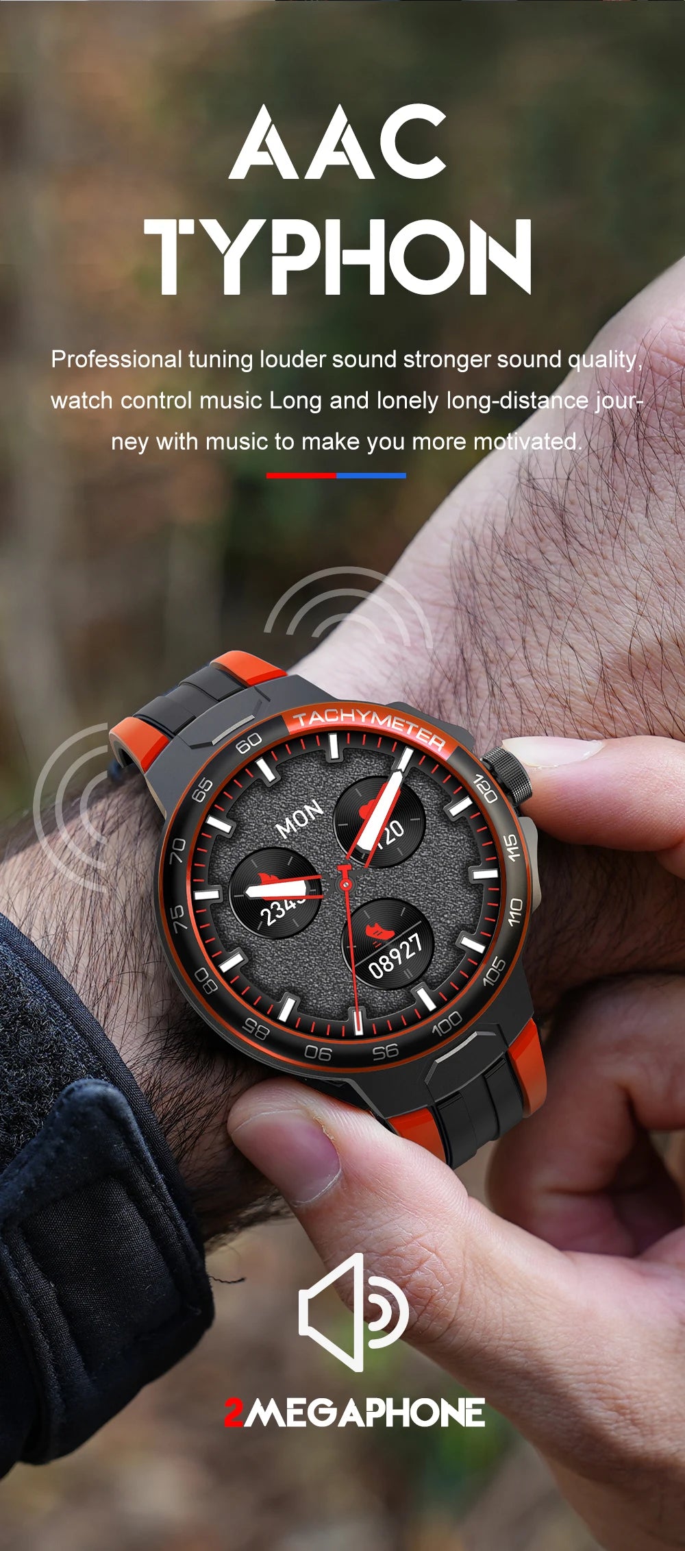 LIGE Smartwatch Männer 2024 – NFC, Fitness & Sport, Bluetooth-Anruf, Musik, Wasserdicht | Taggytech