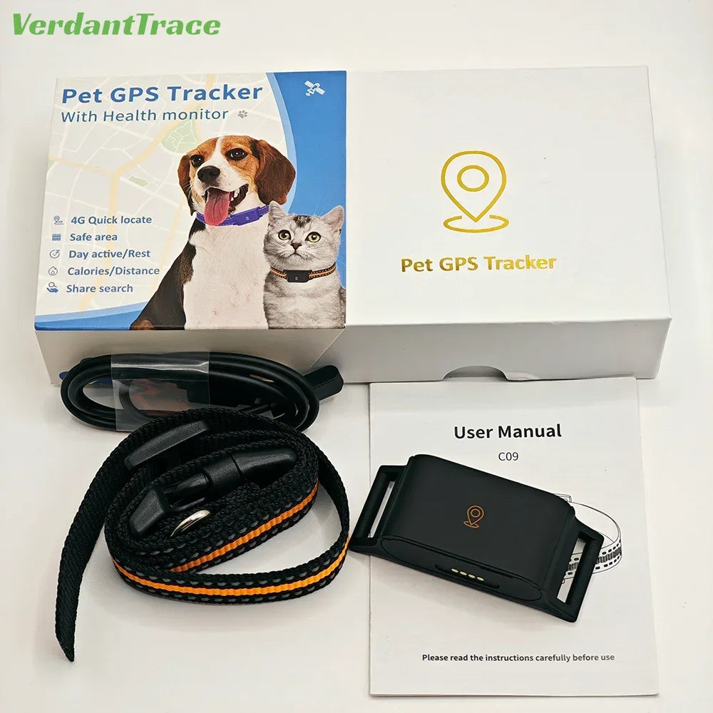 GPS Tracker für Hunde & Katzen – 4G Haustier Tracker Halsband, IP67 wasserdicht, Echtzeit Ortung | TaggyTech