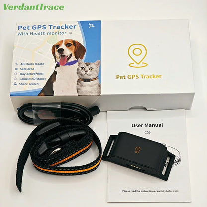 GPS Tracker für Hunde & Katzen – 4G Haustier Tracker Halsband, IP67 wasserdicht, Echtzeit Ortung | TaggyTech