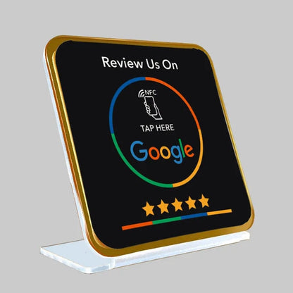 NFC table menu display stand for restaurant and hair salon