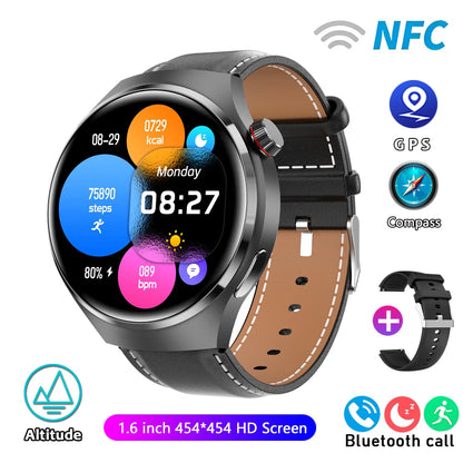 ChiBear Watch Pro 2024 – GPS &amp; NFC Smartwatch with AMOLED Display, Bluetooth Calling, Heart Rate &amp; IP68 | For Android &amp; iOS
