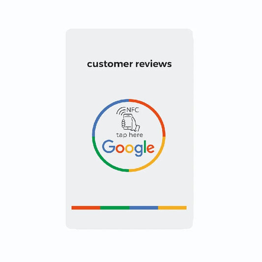 NFC Karte für Google-Bewertungen direkt scannen
