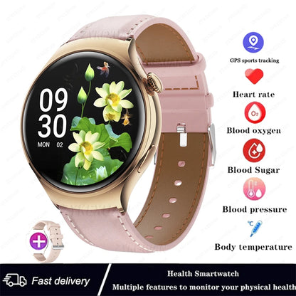 NFC Smartwatch 2025 – 1.27" AMOLED, GPS &amp; Bluetooth Call