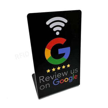 NFC-Stand zur Google-Bewertungsseite führen
