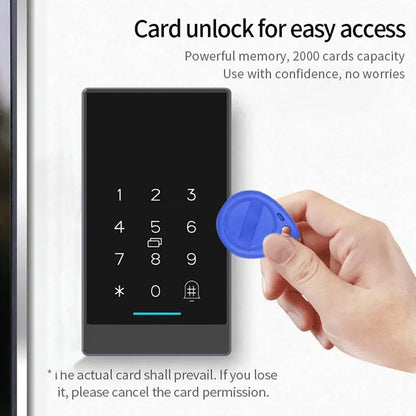 TTLock H3/H3F Fingerprint Door Access Control System – Bluetooth, NFC, RFID, Password & App Control | IP66 Waterproof