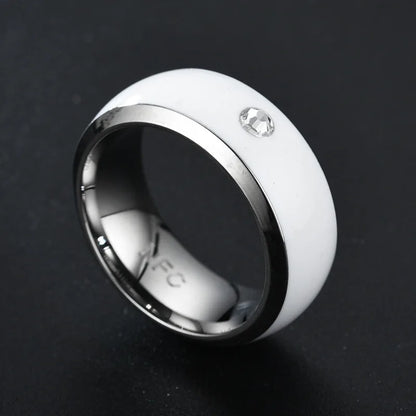 NFC Smart Ring made of stainless steel – Intelligent finger ring for Android & iPhone | Taggytech