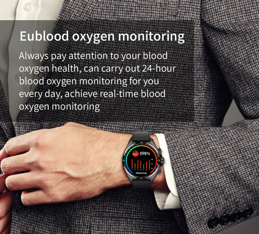 LIGE Outdoor Smartwatch 2025 – Wasserdicht, GPS, Höhenmesser, Kompass, NFC & 410 mAh Akku für Männer
