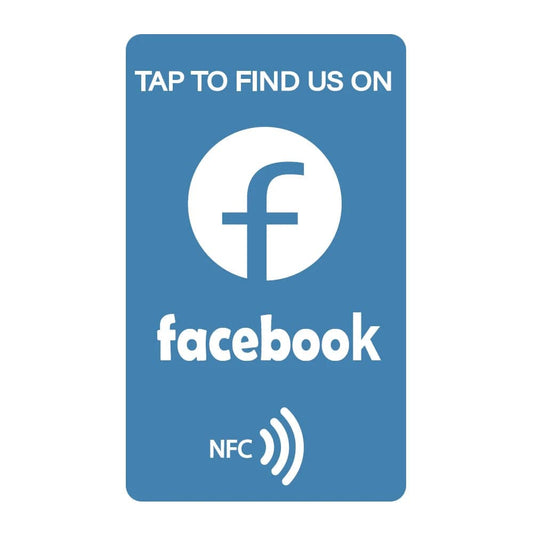 Füge einfach Follower auf Facebook hinzu mit NFC Karte
