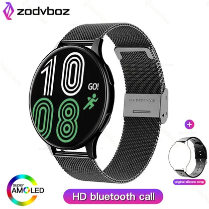 ساعة ذكية نسائية NFC 2024 - مكالمات بلوتوث، موسيقى، وتتبع اللياقة البدنية