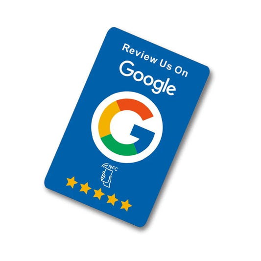 NFC-fähige Google-Bewertungskarten für einfache Kundenfeedback-Erfassung
