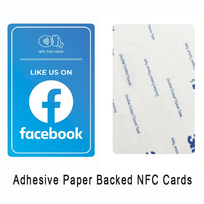 NFC Karte für direkte Facebook-Bewertungen und Likes von Kunden