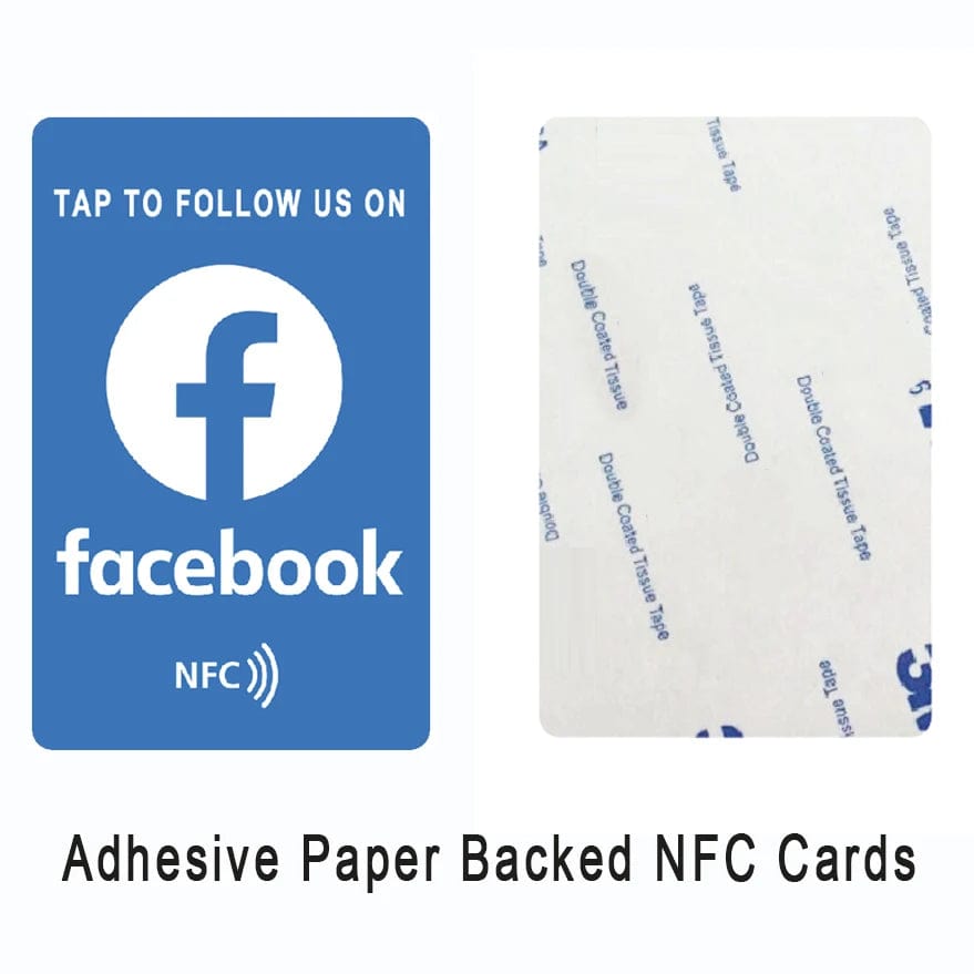 Verbinde dich auf Facebook und teile deine Meinung über NFC Karten.
