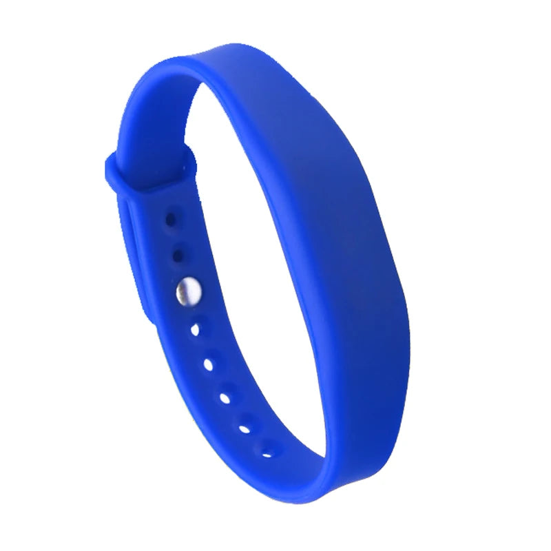 Adjustable NFC Silicone Wristband NTAG215 – Waterproof RFID Bracelet 13.56 MHz