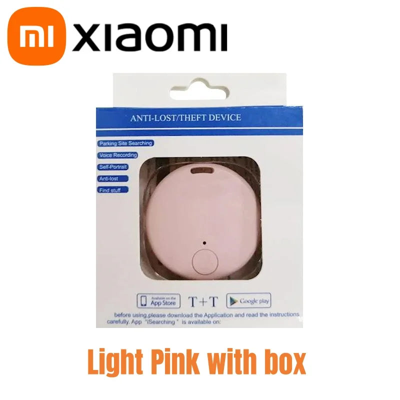 جهاز Xiaomi Mini GPS Tracker – بلوتوث 5.0، جهاز مضاد للضياع للحيوانات الأليفة والأطفال والحقائب والمفاتيح
