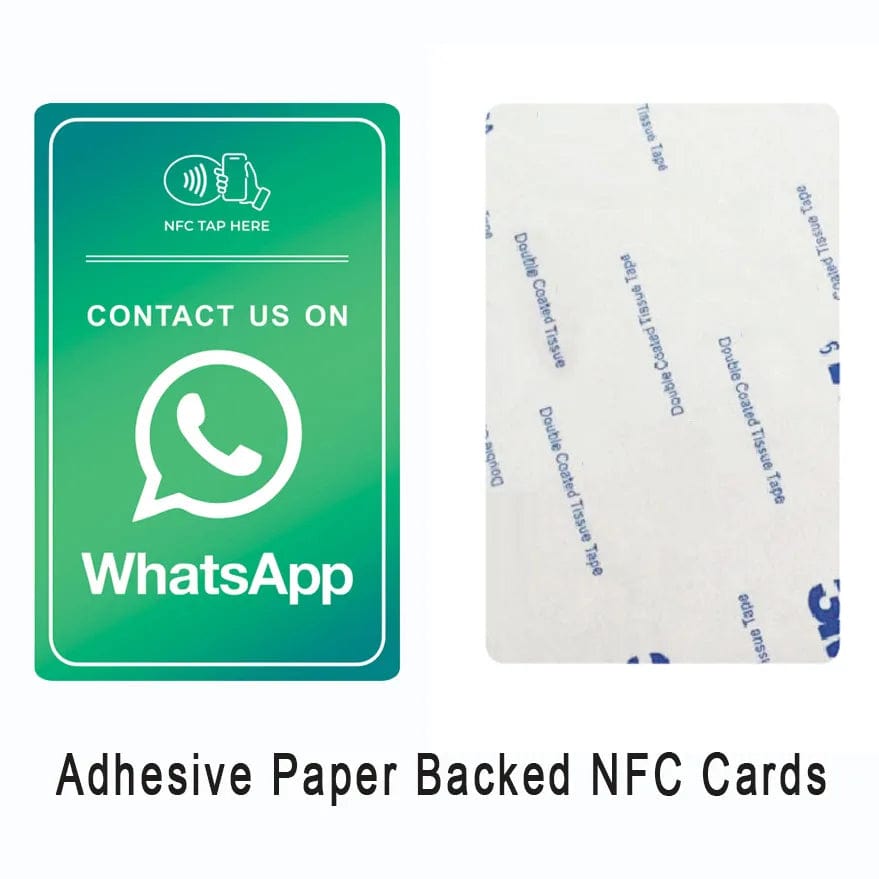 WhatsApp NFC Karte für einfache Kommunikation mit Kunden über WhatsApp