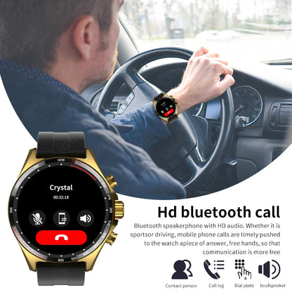LIGE Outdoor Smartwatch 2025 – Wasserdicht, GPS, Höhenmesser, Kompass, NFC & 410 mAh Akku für Männer