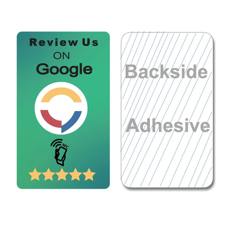 Google-Bewertungsseite direkt öffnen – kontaktlos per NFC-Karte
