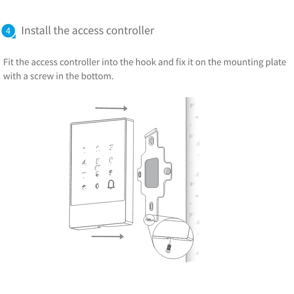 TTLock H3/H3F Fingerprint Door Access Control System – Bluetooth, NFC, RFID, Password & App Control | IP66 Waterproof