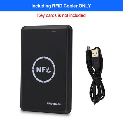 قارئ وكاتب NFC/RFID من OBO HANDS NS106 – استنساخ USB للبطاقات بتردد 13.56 ميجاهرتز و125 كيلوهرتز | T5577، UID، EM4305، CUID، دعم FUID