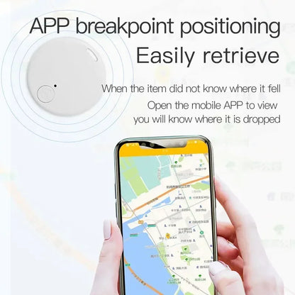 جهاز Xiaomi Mini GPS Tracker – بلوتوث 5.0، جهاز مضاد للضياع للحيوانات الأليفة والأطفال والحقائب والمفاتيح