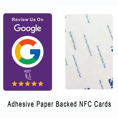 NFC Google-Bewertungskarten zur Förderung von positivem Kundenfeedback in Echtzeit
