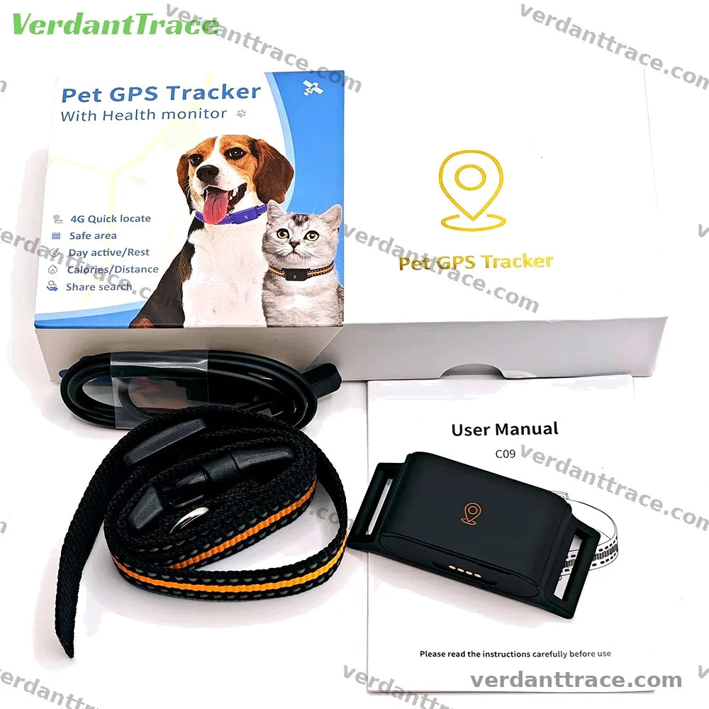 GPS Tracker für Hunde & Katzen – 4G Haustier Tracker Halsband, IP67 wasserdicht, Echtzeit Ortung | TaggyTech