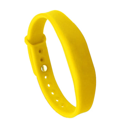 Adjustable NFC Silicone Wristband NTAG215 – Waterproof RFID Bracelet 13.56 MHz
