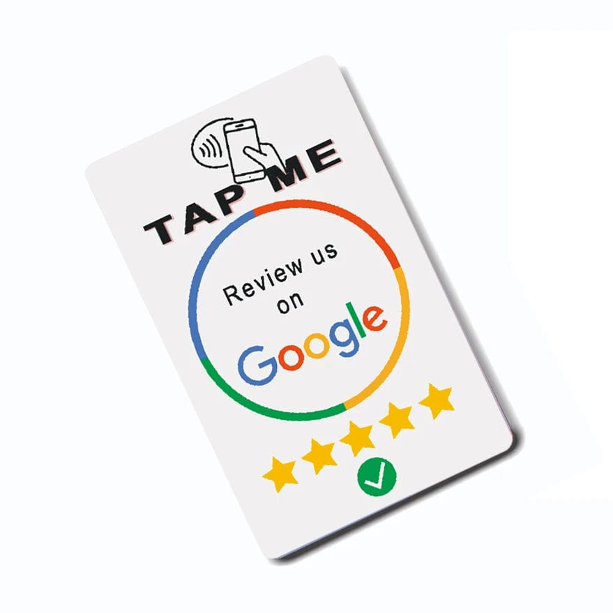 Optimieren Sie Ihre Google-Bewertungen mit NFC Google Bewertungskarten
