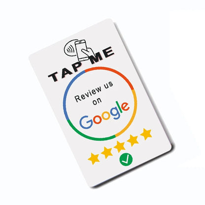 Optimieren Sie Ihre Google-Bewertungen mit NFC Google Bewertungskarten
