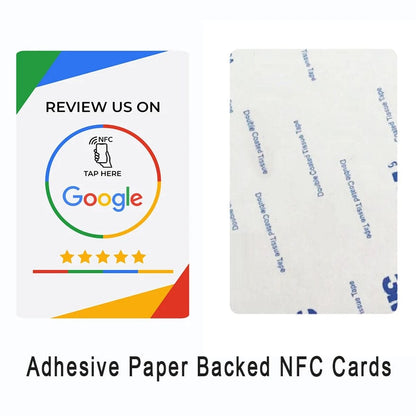 Moderne NFC Karte für Unternehmen mit Branding-Design