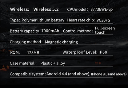 LIGE Smartwatch Men 2025 – 1000 mAh Battery, Outdoor, Bluetooth Call, Sports &amp; Flashlight