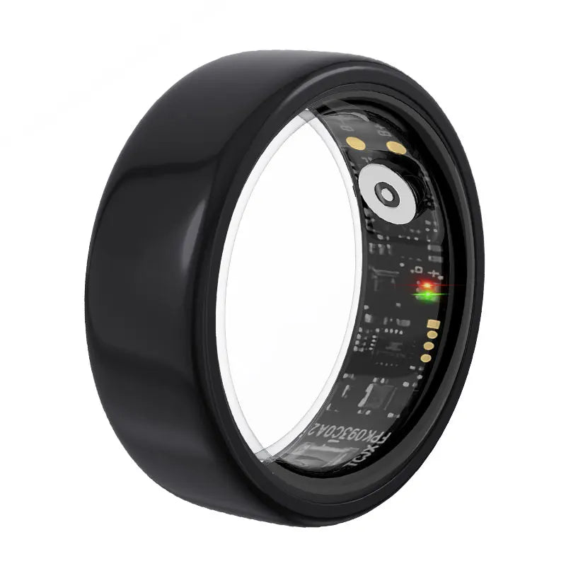 2025 Smart Ring – Blood Pressure &amp; Sleep Tracker with Sports Modes | Waterproof Fitness Ring with 24/7 Health Monitoring for Android &amp; iOS