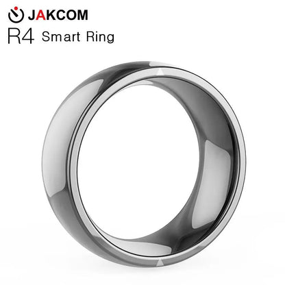 JAKCOM R4 NFC Smart Ring – RFID Card Simulation, IP68 Waterproof, Ceramic, No Charging Required | For Android &amp; iOS