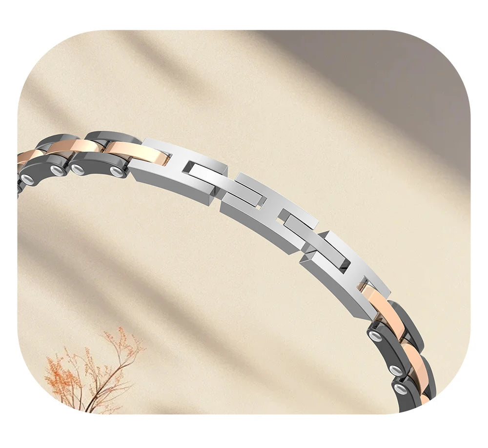 LIGE BWS2 Damen Fitness Tracker 2025 – Ohne Bildschirm, Herzfrequenz, SpO₂ & Schlaftracking | Taggytech