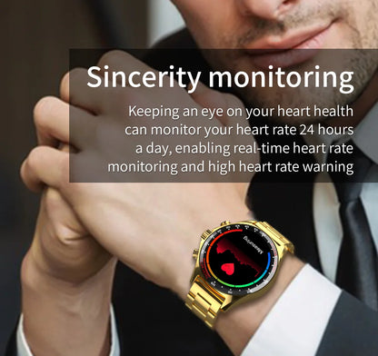 LIGE Outdoor Smartwatch 2025 – Wasserdicht, GPS, Höhenmesser, Kompass, NFC & 410 mAh Akku für Männer