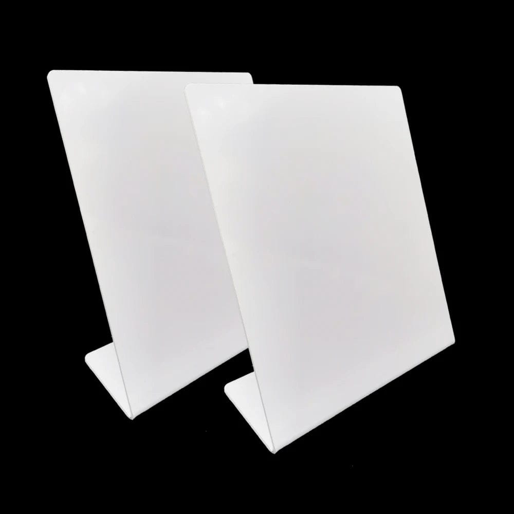 NFC-Tischdisplayständer mit klarer Sicht auf das Display
