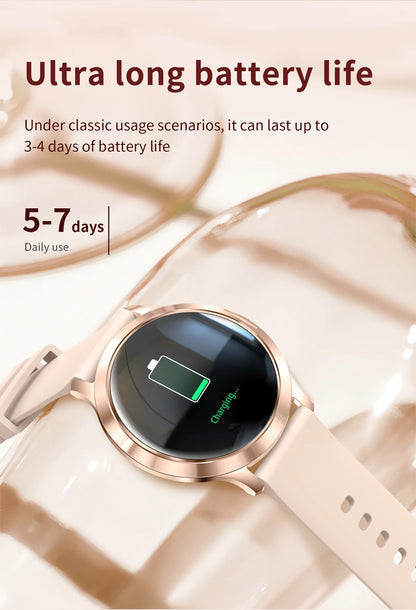 LIGE BWV93 Women's Smartwatch 2025 – Ultra-thin, 1.32" AMOLED HD, Fitness &amp; Health, Bluetooth Call, Luxury Smartwatch