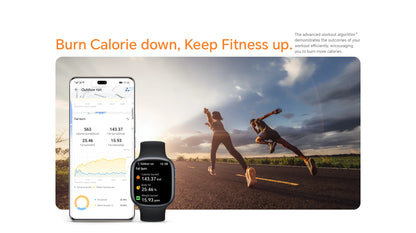 HONOR Watch 4 Smartwatch – 1,75" AMOLED, GPS, Herzfrequenz & SpO₂, Bluetooth 5.2, 5ATM wasserdicht, bis zu 14 Tage Akku