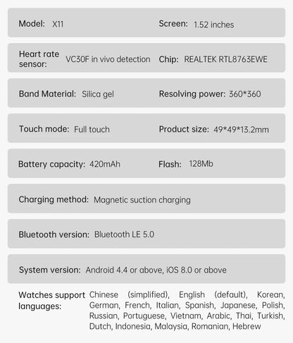 LIGE 2024 Outdoor Smartwatch for Men – Bluetooth Call, Compass, Fitness & Health Monitor, IP68 Waterproof, 1.52" IPS Display